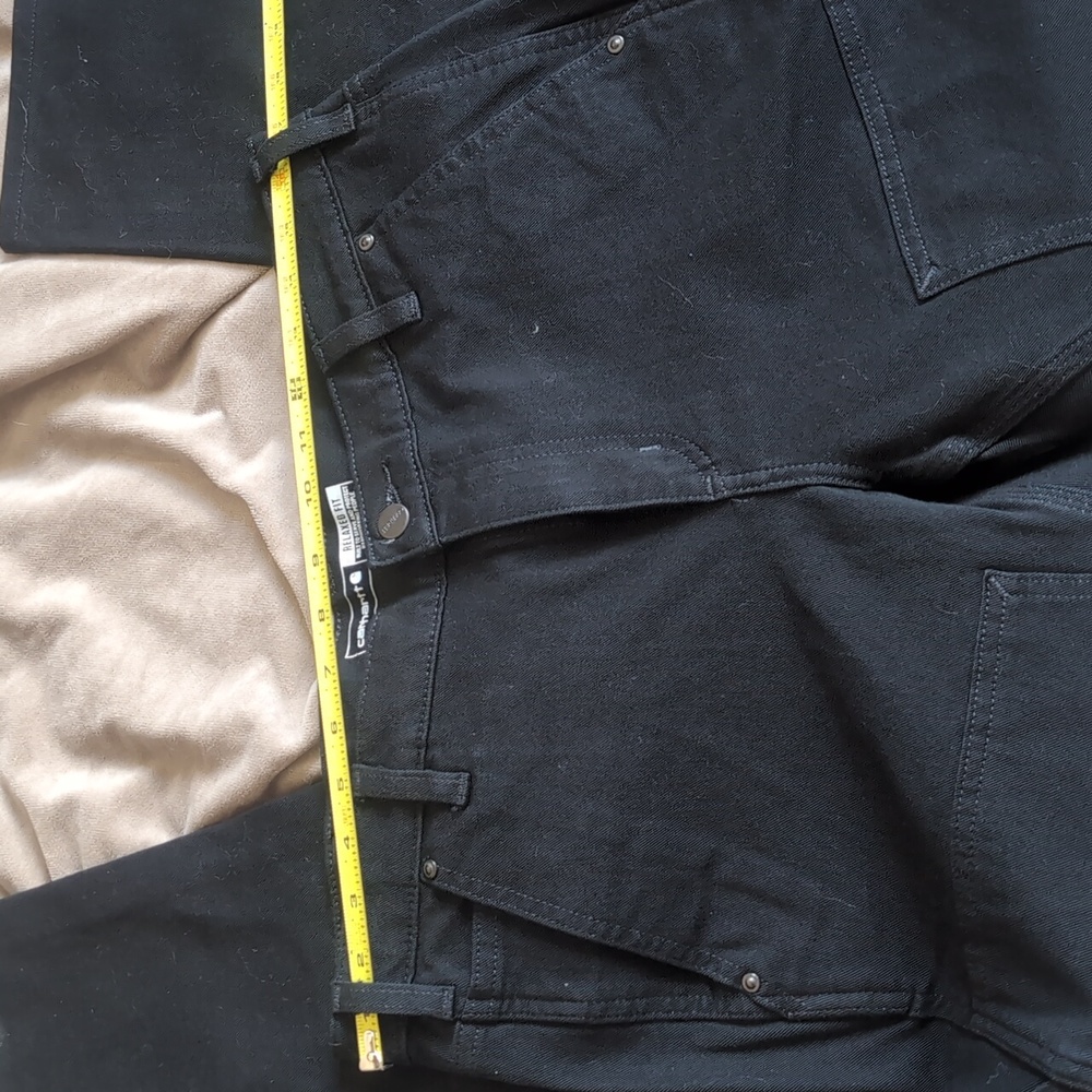 Carhartt Rugged flex Double Front Black 12R - Picture 6 of 11